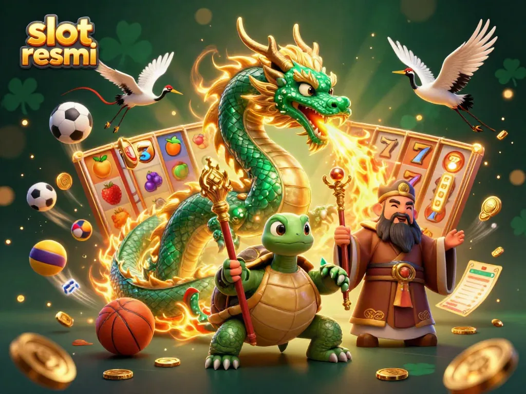 Engage in thrilling gameplay with slot resmi featuring magnificent dragon and lucky symbols.
