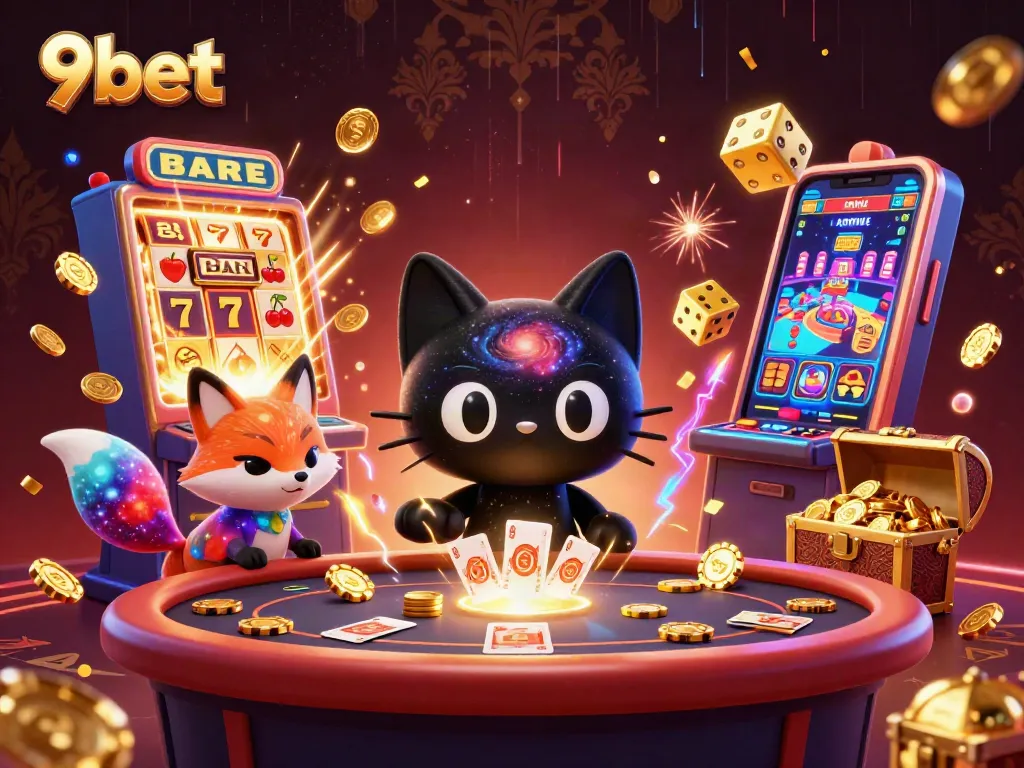 Engage in thrilling gameplay at 9bet with vibrant slot action and cosmic adventures.