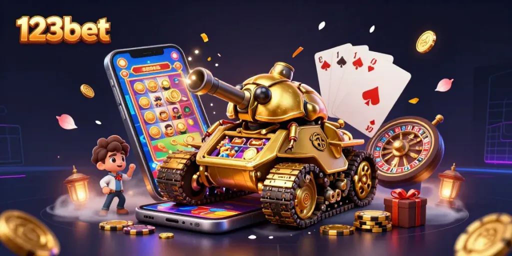 Experience thrilling casino action at 123bet with exciting games and golden rewards.
