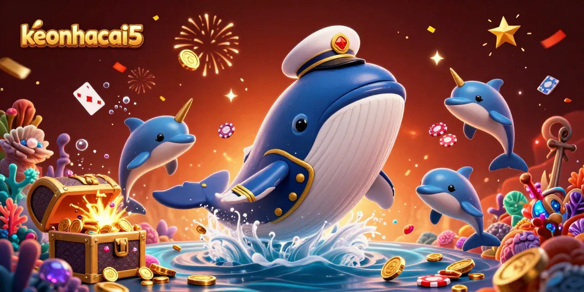 Engage with the exciting keonhacai5 gaming experience through vibrant sea creatures and thrilling betting elements.
