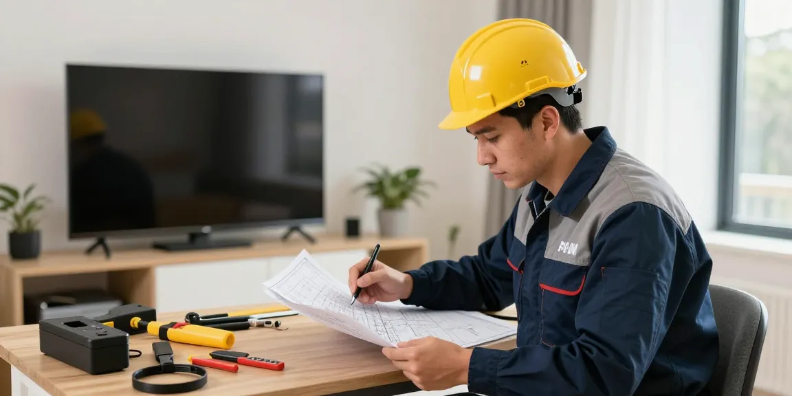 Expert contractor providing reliable British IPTV service in a local residential setting.